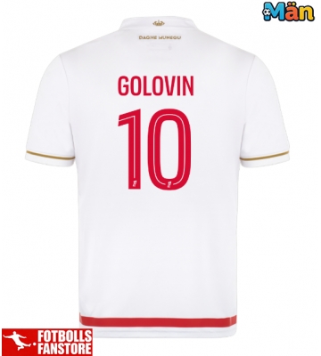 AS Monaco Aleksandr Golovin #10 Hemmatröja 2025-26 Kortärmad